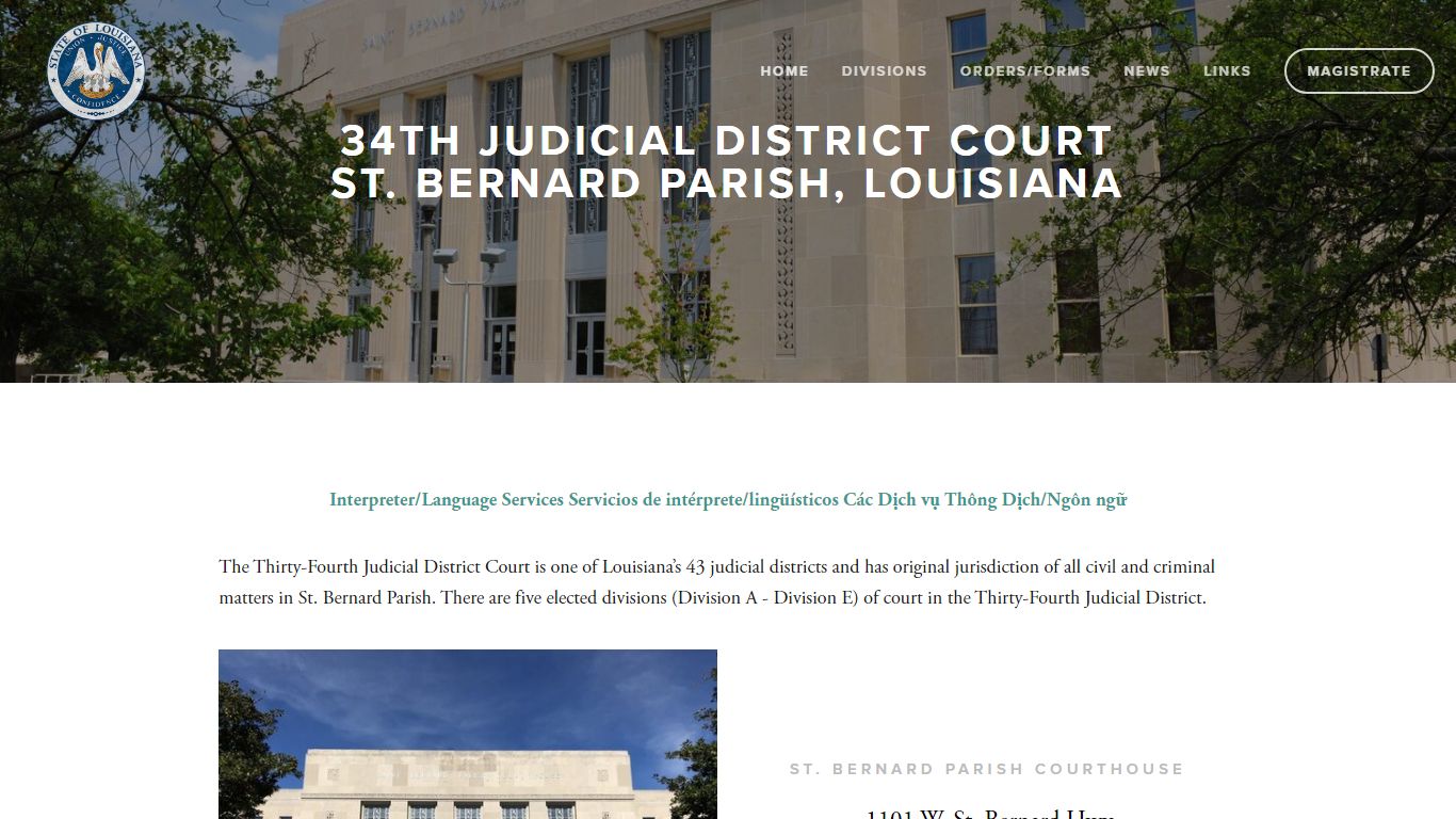 34th Judicial District Court Online Court